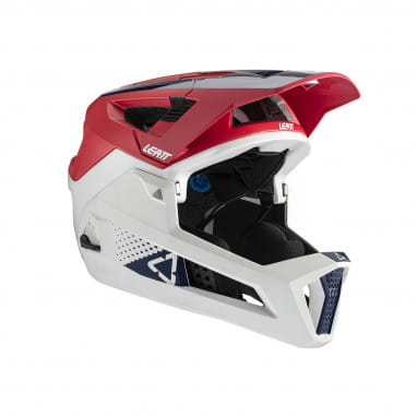 MTB 4.0 Enduro - Fullface Helm - Rot