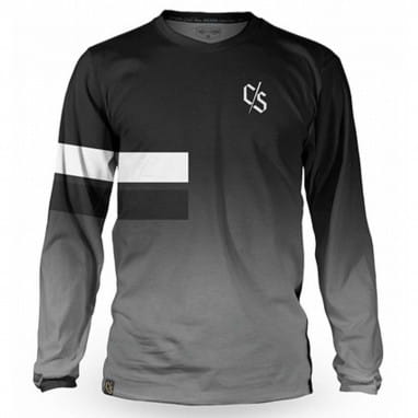 C/S Heritage Jersey Long Sleeve - White/Grey/Black