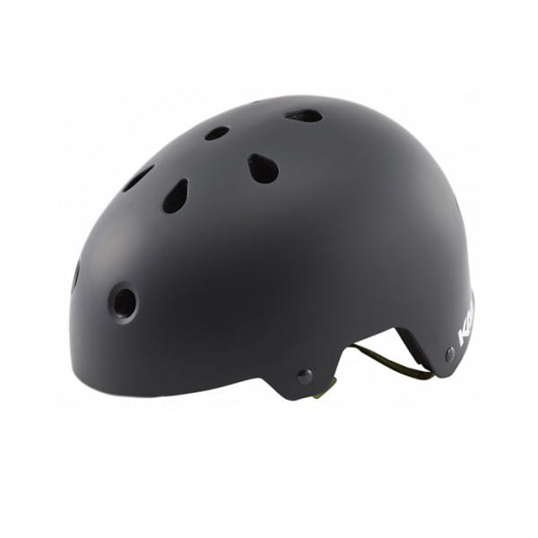 Maha Solid Dirt/BMX Helmet - Black