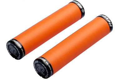 Seismic Ergo Lock-On Grips - orange/black