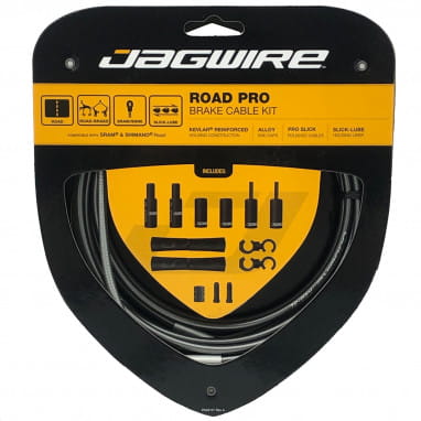 Brake cable set Road Pro Brake - Grey