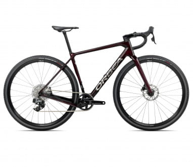 TERRA M31e TEAM 1X - Rojo Vino Vista Carbono (Brillo)