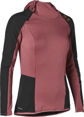 Women DEFEND THERMO HOODIE - Dusty Rose
