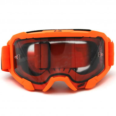 Máscara Velocity 4.5 con lente antivaho Neon Clear - Naranja