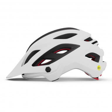Merit Spherical bike helmet - matte white/black