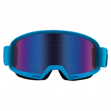 Hack Racing Goggles verspiegelt - Blau