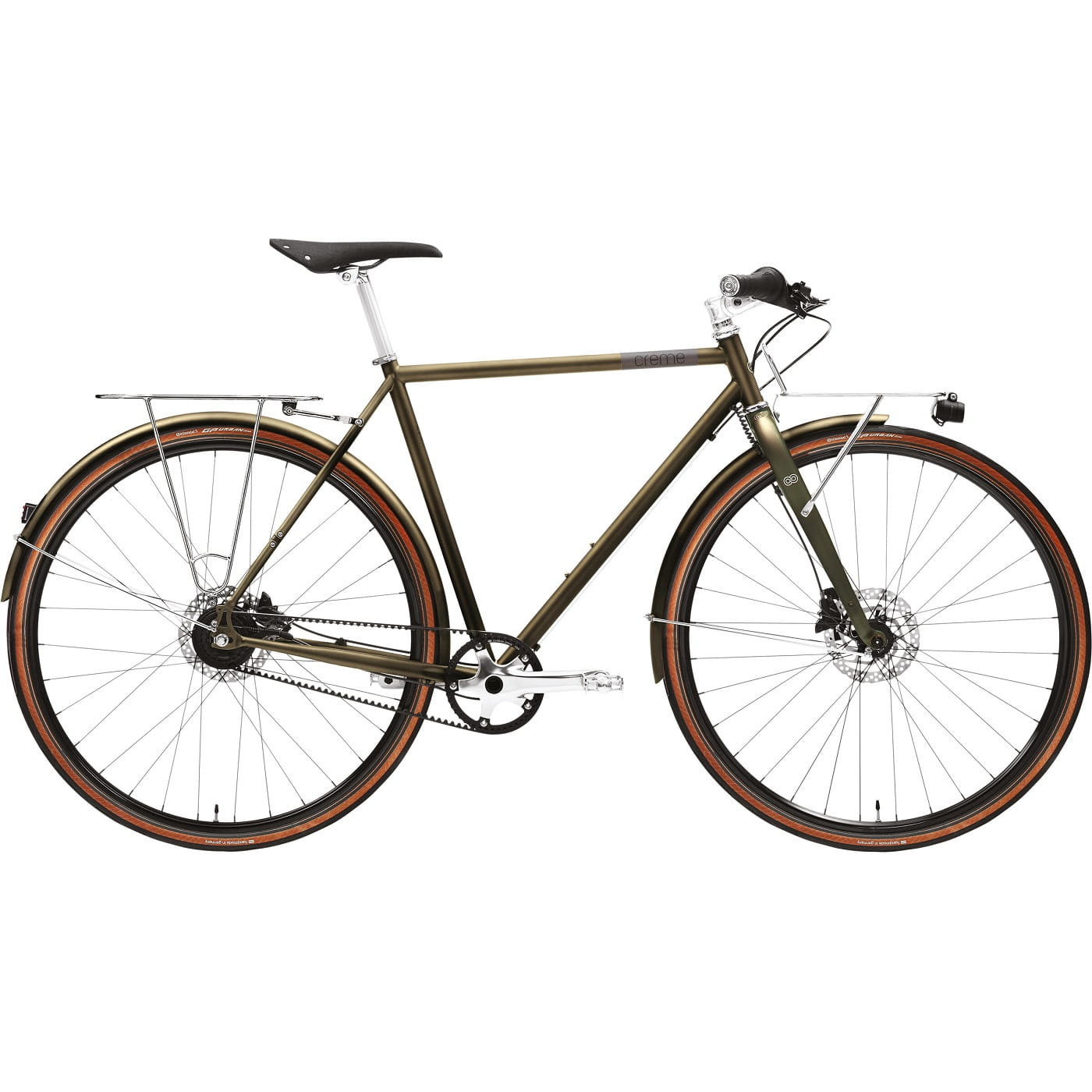 Ristretto Lightning 8 Speed Belt Drive Dynamo Mud Green