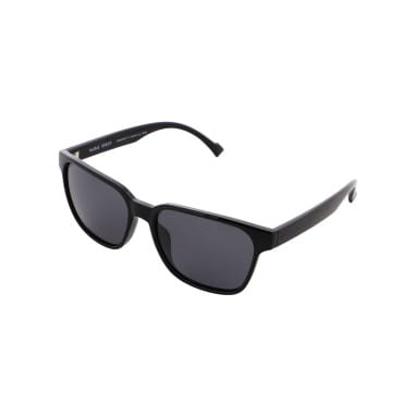 Cary RX Sunglasses - Shiny Black/Smoke Grey