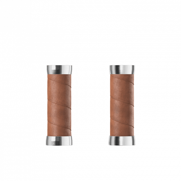 Slender Leather Grips - kurz/kurz - dark tan