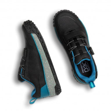 Flume BOA Flat Women's Shoe - Black/Tahoe Blue