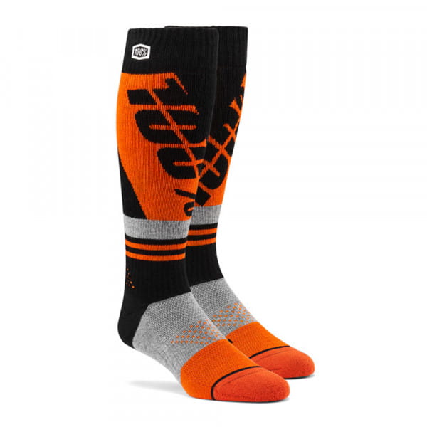 Socken Mx Torque - schwarz-orange