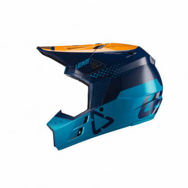 Motorcrosshelm 3.5 V21.4 - blauw