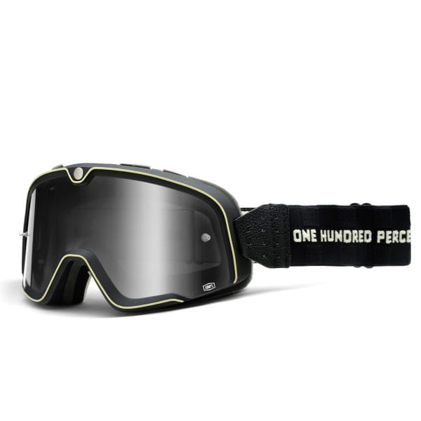 The Barstow Classic Goggle - Checkers Silver Lens