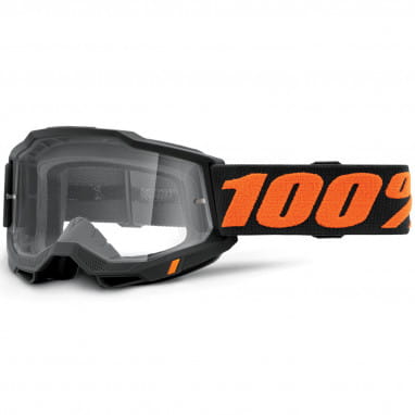 Accuri Gen.2 Anti Fog Goggles Clear - Black/Orange