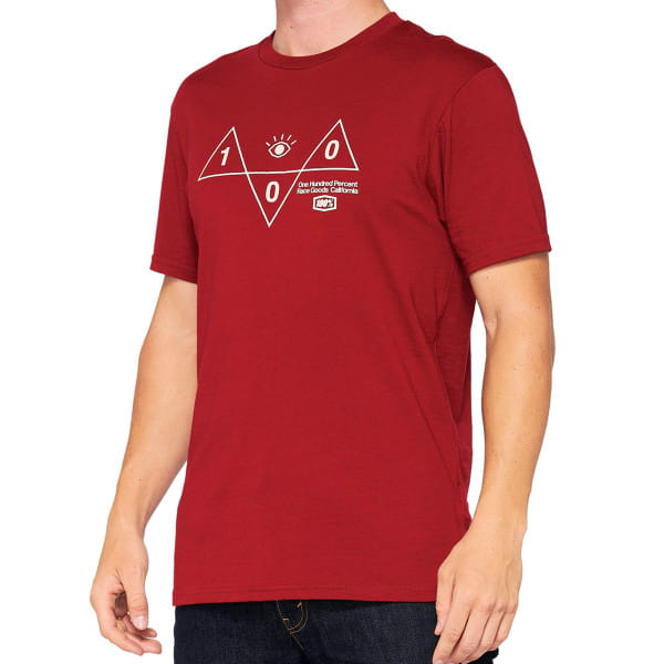 Vision - T-Shirt - Baksteen - Rood
