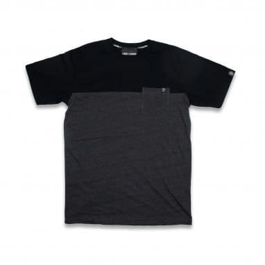 T-Shirt Two Tone - Grau/Schwarz