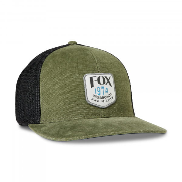 Predominant Mesh Flexfit Hat - Olive Green