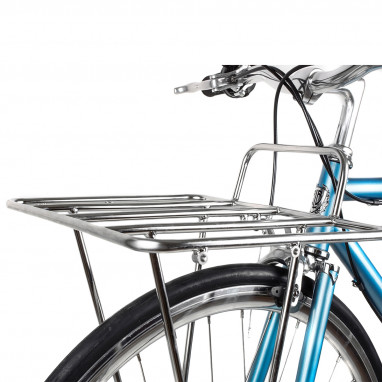 Frontier front rack - silver