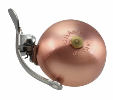 Mini Suzu Bell - Handlebar Clamp - Brushed Copper