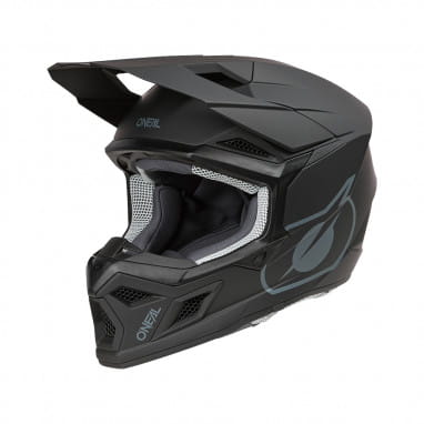 3SRS Casco juvenil SOLID negro