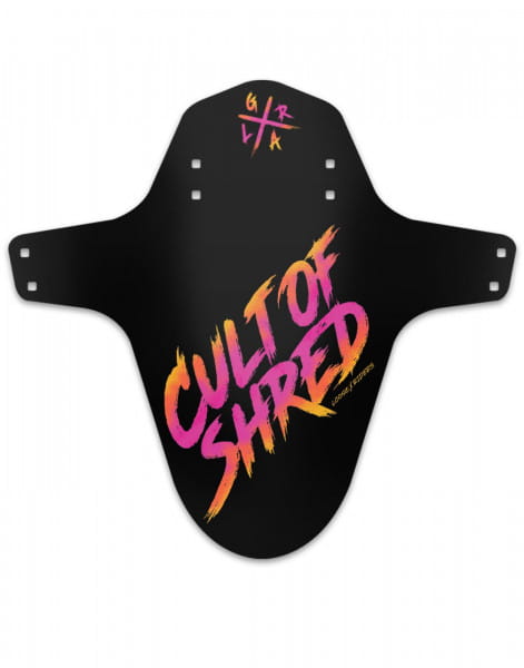 Mudguard Cult of Shred - Black