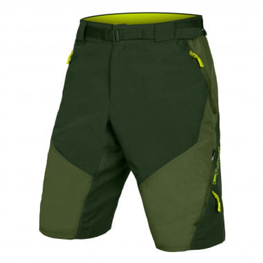 Hummvee Short II with inner shorts - Green