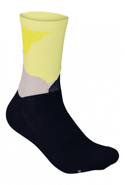 Essential Print Sock - Color Splashes Multi Sulfur Yellow