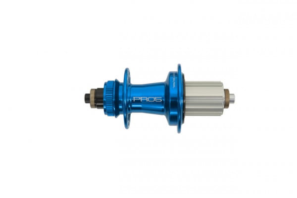 Pro 5 Hinterradnabe 32 Loch - Centerlock - blau - Shimano Aluminium Freilauf