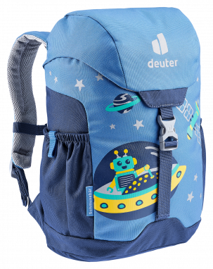 Kinderrucksack Schmusebär - wave-nightblue