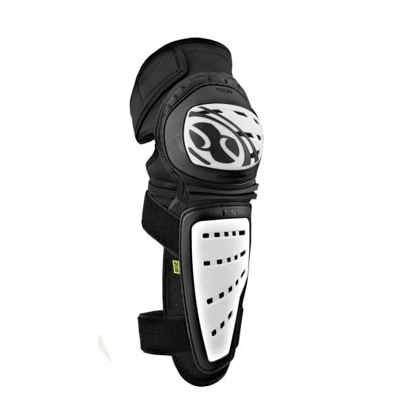 Mallet - Knee and Shin Guards - Black/White