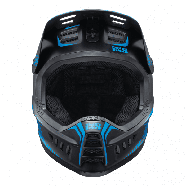 Xact Fullface Helmet - black/fluor blue