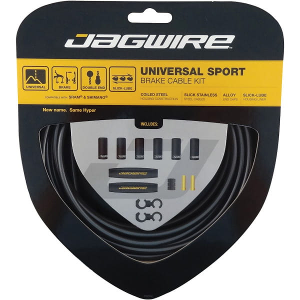 Juego de cables de freno Universal Sport - gris hielo