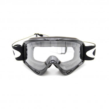 O-Frame MX Goggles- Race Ready Jet Black incl. Clear Roll Off