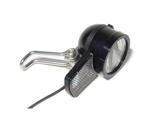 Edelux II-DC-für 6 bis 75 Volt LED-Scheinwerfer-schwarz eloxiert