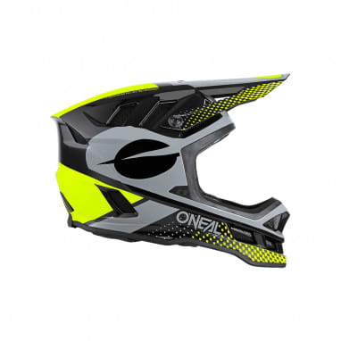 Blade Polyacrylite Helmet Ace - Fullface Helm - Schwarz/Neongelb