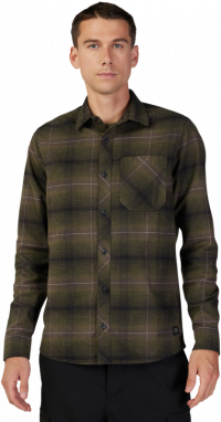 Source Flannel - Olive Green