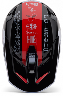 Casque V1 Race Spec - Rouge Fluorescent