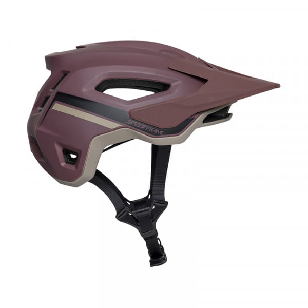 Speedframe Racik helmet - Boulder/Charcoal/ Mustard