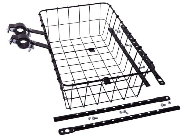 1372 Medium basket for front wheel mounting - black