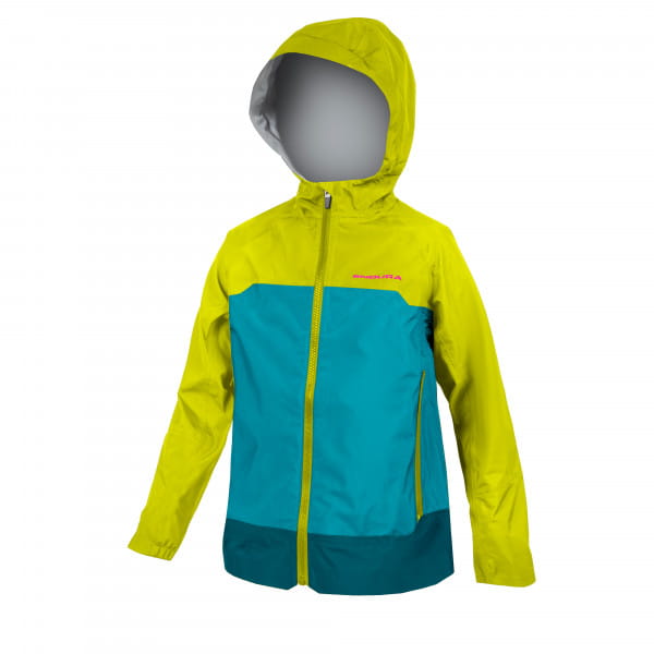 Veste imperméable pour enfants MT500 vert poison