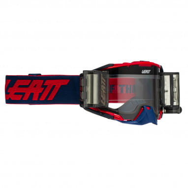 Velocity 6.5 Goggle with Roll-Off System - Red/Blue