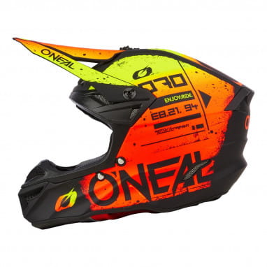 5SRS Polyacrylite helmet SCARZ black/red/yellow