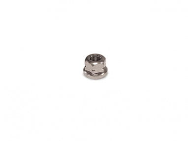 Axle nut for web hubs - 1 piece