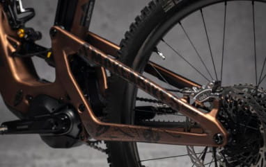 Kit di protezione del telaio per E-Bike Fluor - Nero opaco