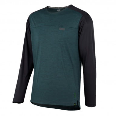 Flow X Jersey Long Sleeve - Turquoise/Black