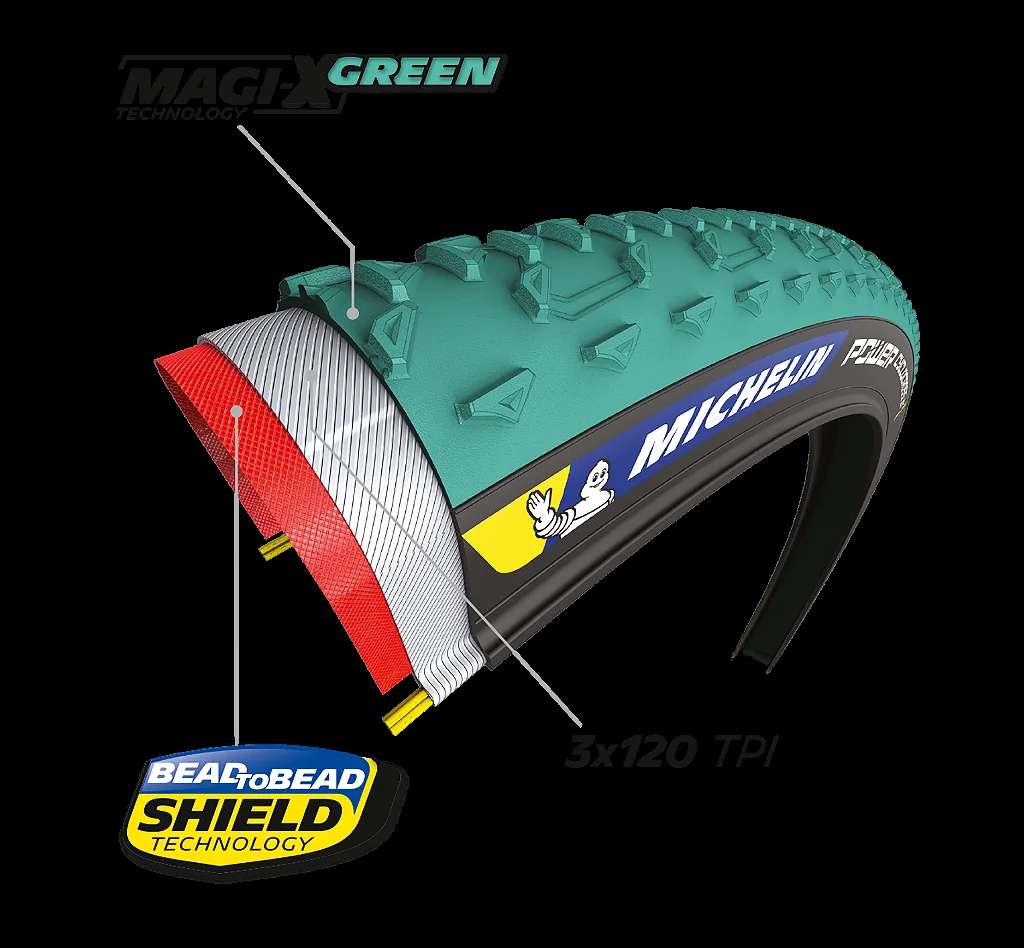 Michelin Power Cyclocross Jet, Competition Line folding tire Michelin Power Cyclocross Jet, Competition Line folding tire