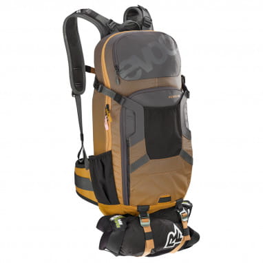 FR Enduro 16l Protector Backpack - Grey/Red