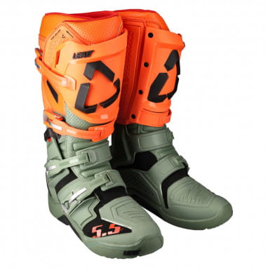 Boots 5.5 FlexLock Enduro Cactus olive-orange