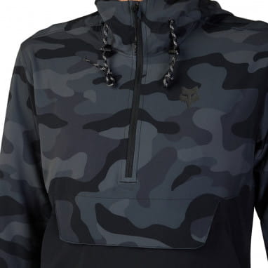 Ranger Wind Pullover - Black Camo