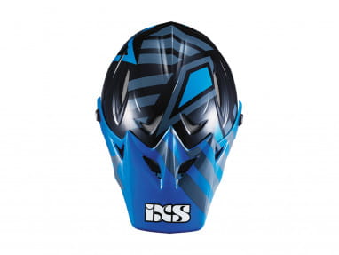 Phobos 5.2 Fullface Helm Black/Blue -SALE-